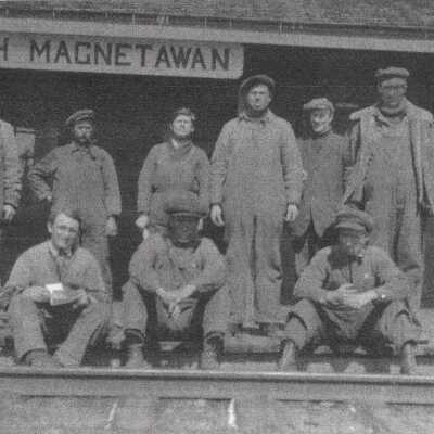 Photograph, CNR Station at South Magnetewan, Ontario