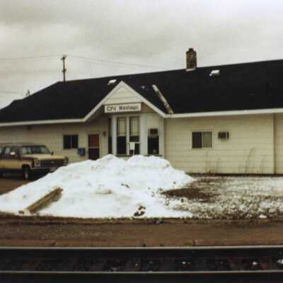 Photograph, CNR Washago Station, Washago, Ontario.