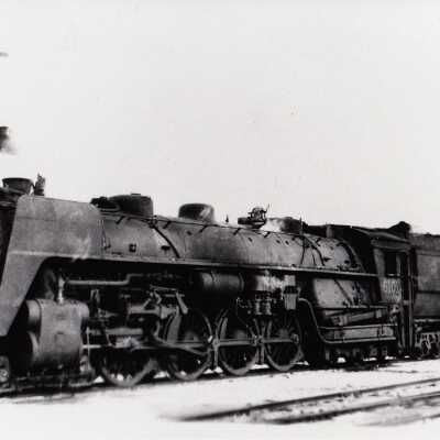 Photograph, CNR Steam Engine 6101