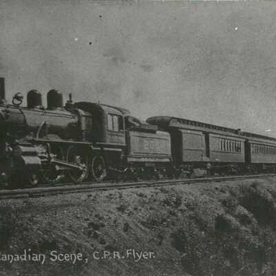 Photograph, CPR Locomotive Flyer