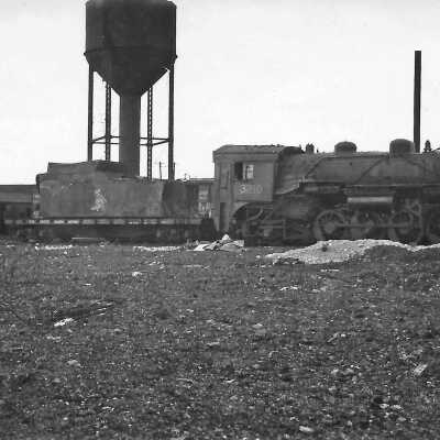Photograph - Unidentified Canadian National Railways tender locomotive