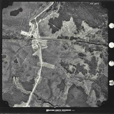 Photograph, Aerial Shots, Canadian National Railway, Unknown Location.