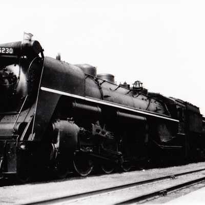 Photograph, CNR Steam Engine 6230