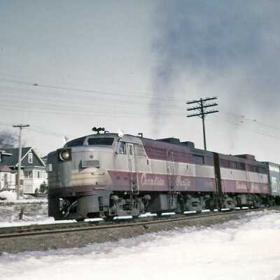 Photograph - Canadian Pacific train