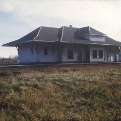 Photograph, CNR Beaverton Station, Beaverton, Ontario.