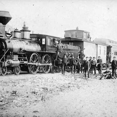 Photograph, Locomotive No. 227, Canadian Pacific Railway.