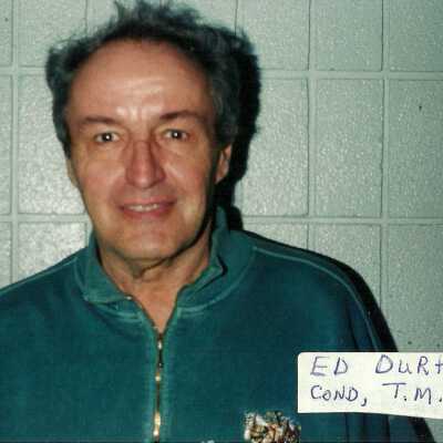 Photograph, Ed Durham, Conductor.