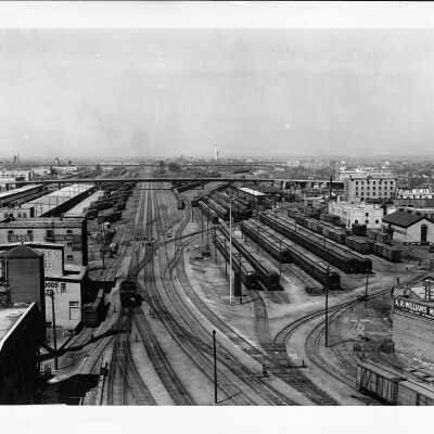 Canadian Pacific Yards in Winnipeg, Manitoba