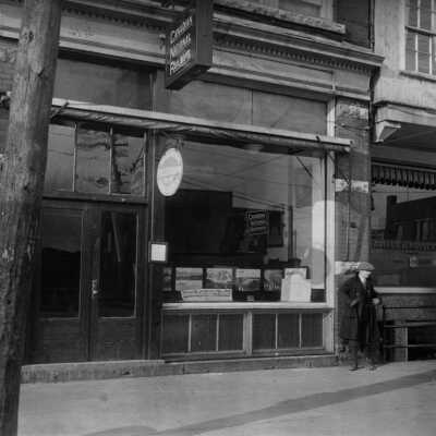 Photograph, CNR Ticket Office, Sudbury, Ontario.