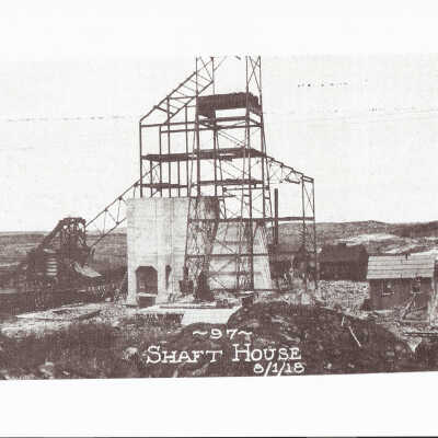 Photograph - Murray mine shaft house