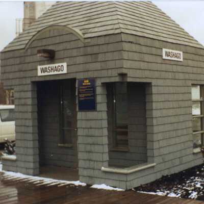 Photograph, CNR Washago Station, Washago, Ontario.