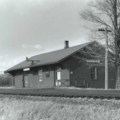 Photograph, CNR Station at Blackwater, Ontario.