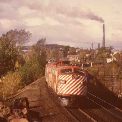 Photograph, The Canadian Leaving Sudbury, Ontario, October 17, 1973.