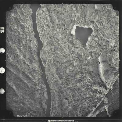 Photograph, Aerial Shots, Canadian National Railway, Unknown Location.