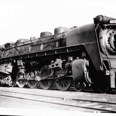 Photograph, CNR Steam Engine 6232