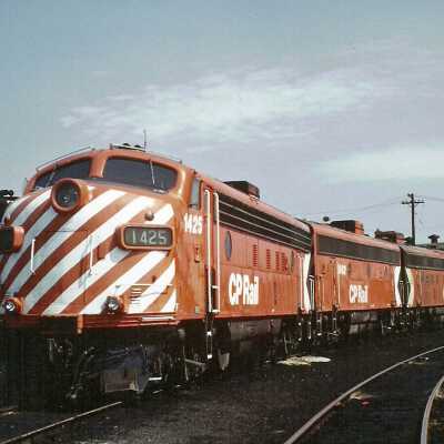 Photograph - Canadian Pacific locomotive no. 1425