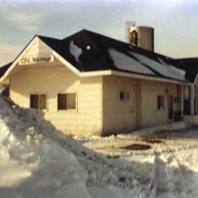 Photograph, CNR Washago Station, Washago, Ontario.