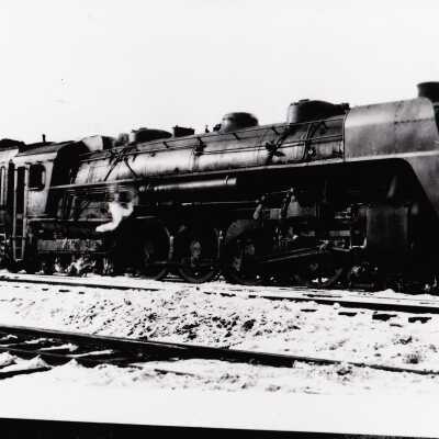 Photograph, CNR Steam Engine 6100
