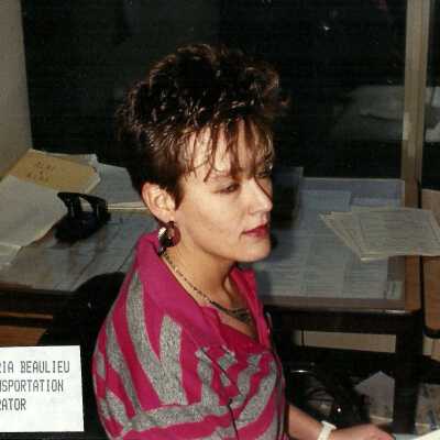 Photograph, Andria Beaulieu, Transportation Operator.