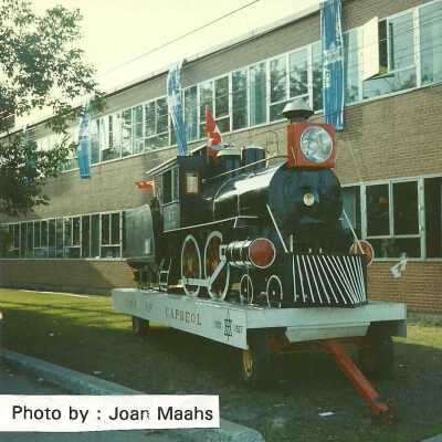 Photograph, Capreol Centennial Parade Float.