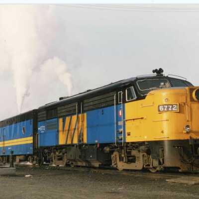 Photograph, VIA Locomotive 6772.