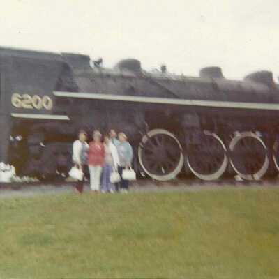 Photograph, CNR Locomotive 6200