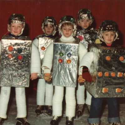 Photograph, Capreol Figure Skaters, Space Odyssey, Droids.