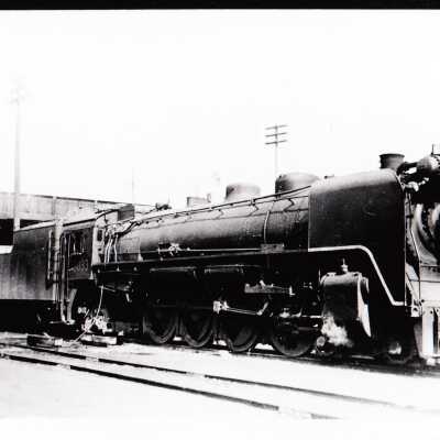 Photograph, CNR Steam Engine 6033
