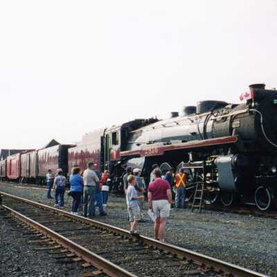 Photograph, CPR Engine 2816 Sudbury, ON.