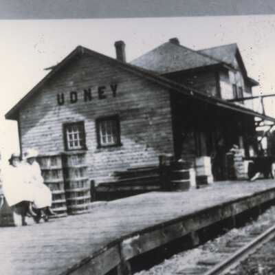 Photograph, CNR Udney Station, Udney, Ontario.