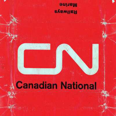 Photograph Reference, Canadian National Railways Ivory Soap Bar, Passenger Trains.