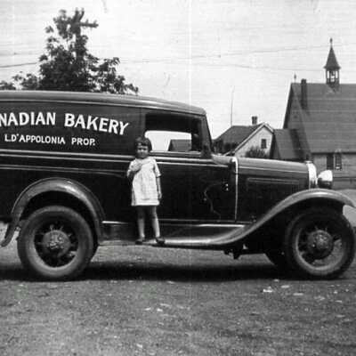 Photograph, Delivery Truck, "Canadian Bakery", D'appalonia Proprietor.