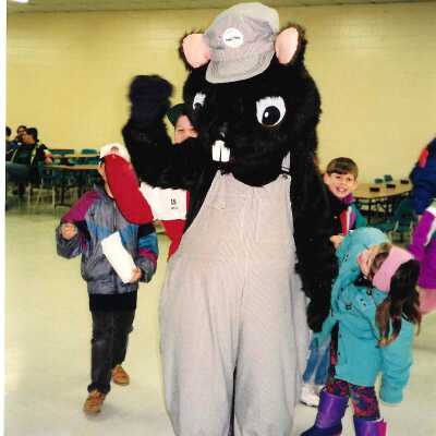 Photograph, Capreol Mascot, The Capreol Beaver