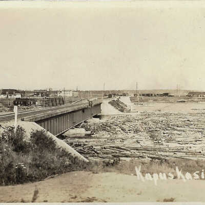 Harold Prescott’s Postcard: Kapuskasing ON. 35.