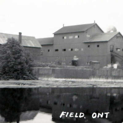 Photograph - Unidentified building, Field, Ontario