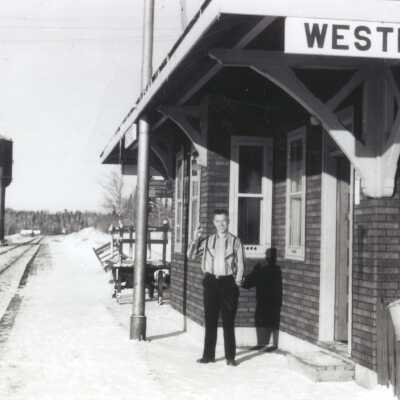 Photograph, CNR Station at Westree
