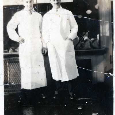 Russell Barrand Meat Market Portrait Photo