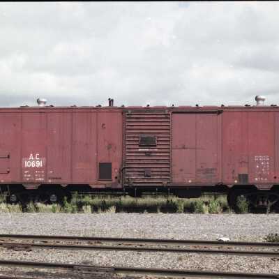 Photograph, Algoma Central Service Boxcar AC 10691