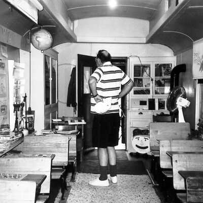 Photograph, 1994 Sloman Car Interior.