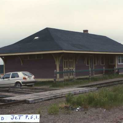 Photograph, CNR Station at Emerald, JCT, PEI.