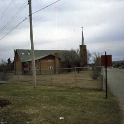 Photograph, Our Lady of Peace Catholic Church, Capreol, Ontario.