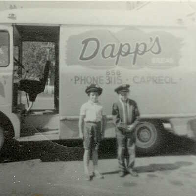 Photograph, Dapp's Bakery Delivery Truck, Capreol, Ontario, 1965.