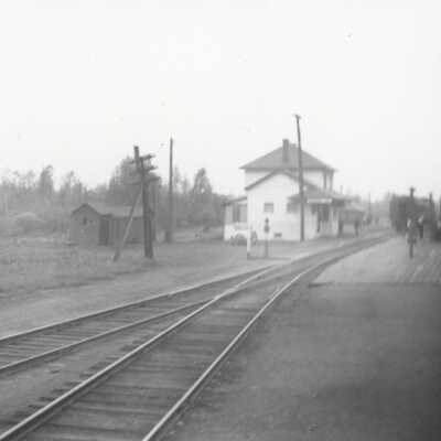 Photograph, CNR Station at Sudbury Junction, June 2nd 1943.