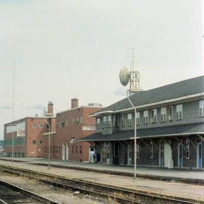 Photograph, CNR Station, Capreol, Ontario.
