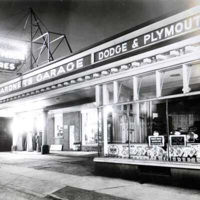 Photograph, Sudbury, Gardner Motors