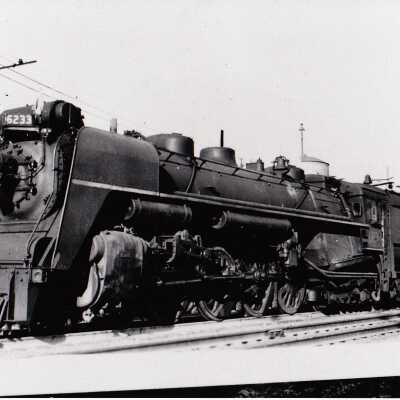 Photograph, CNR Steam Engine 6233