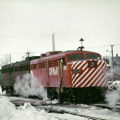 Photograph - Canadian Pacific locomotive no. 4050