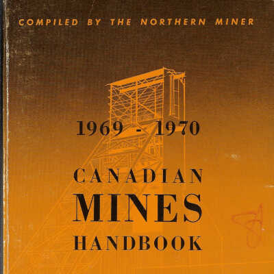 Canadian Mines Handbook, 1969-1970