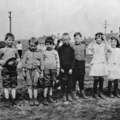 Photograph- "School Children at Sellwood"