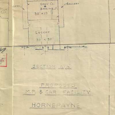 Blueprint - CN Hornepayne